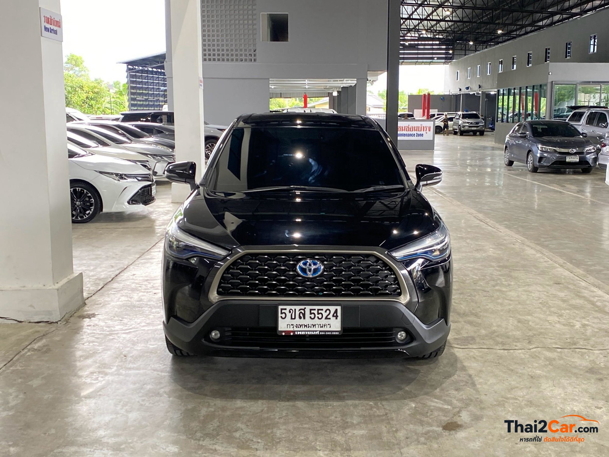 Toyota Corolla Cross Corolla Cross 1.8Hybrid Premium จด24 เกียร์ AT สีดำ ไมล์ 58,810 กม. ผ่อนเริ่มต้น 11,xxx/เดือน 2023