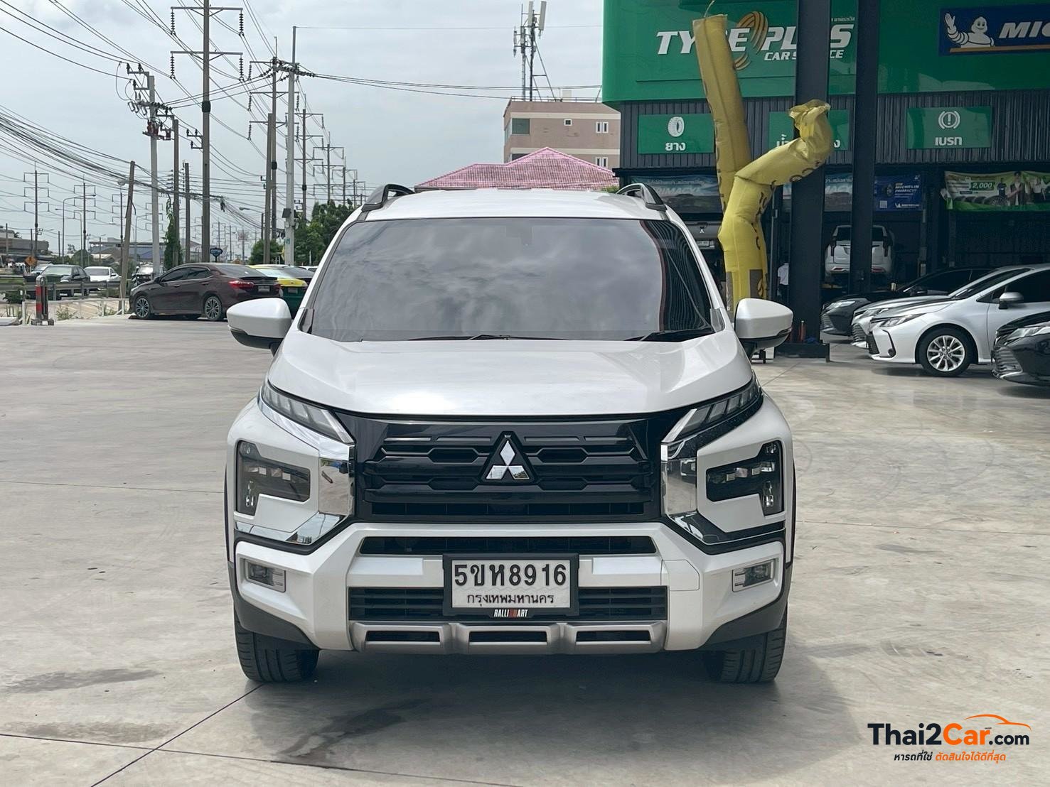 Mitsubishi Xpander Xpander 1.5Cross จด24 เกียร์ AT สีขาว ไมล์ 44,821 กม. ผ่อนเริ่มต้น 10,xxx/เดือน 2023