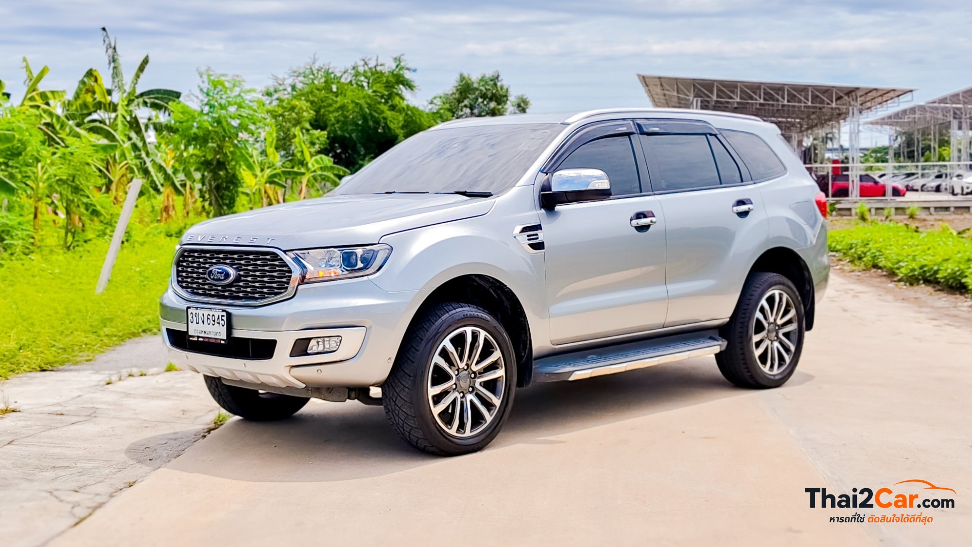 Ford Everest รถ 7 ที่นั่ง สายลุยที่หรูที่สุดของ ขับ2 หลังคา Panoramic Sunroof ออฟชั่นจัดเต็ม ช่วงล่างนุ่มสไตล์ยุโรป ขับดีจนติดใจ ภายใ 2022