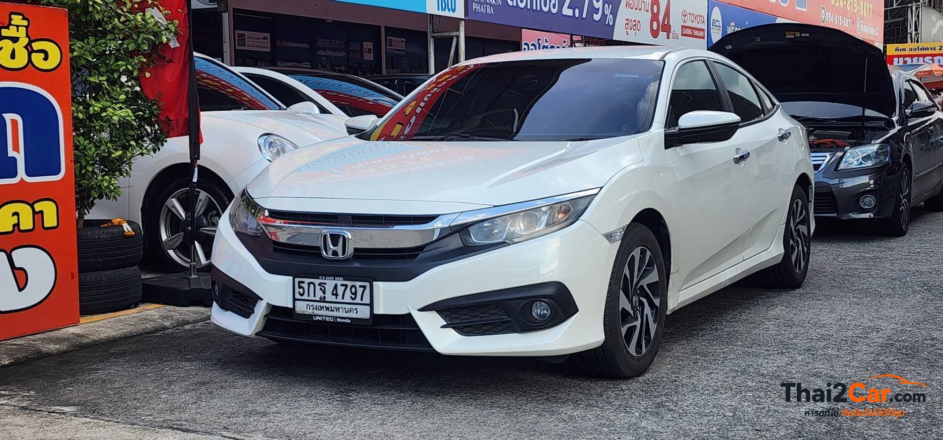Honda Civic .Civic​ FC.​ 1.8EL. สีขาว 2016