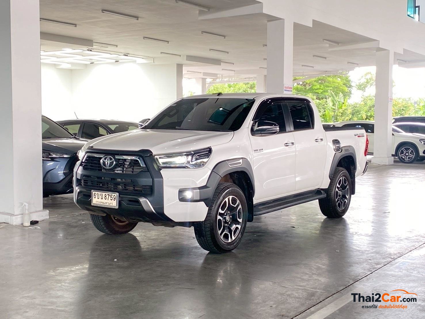 Toyota Hilux Revo Revo H 4Door Prerunner 4ประตู 2.4MID จด25 เกียร์ AT สีขาว ไมล์ 9,065 กม. ผ่อนเริ่มต้น 12,xxx/เดือน 2024