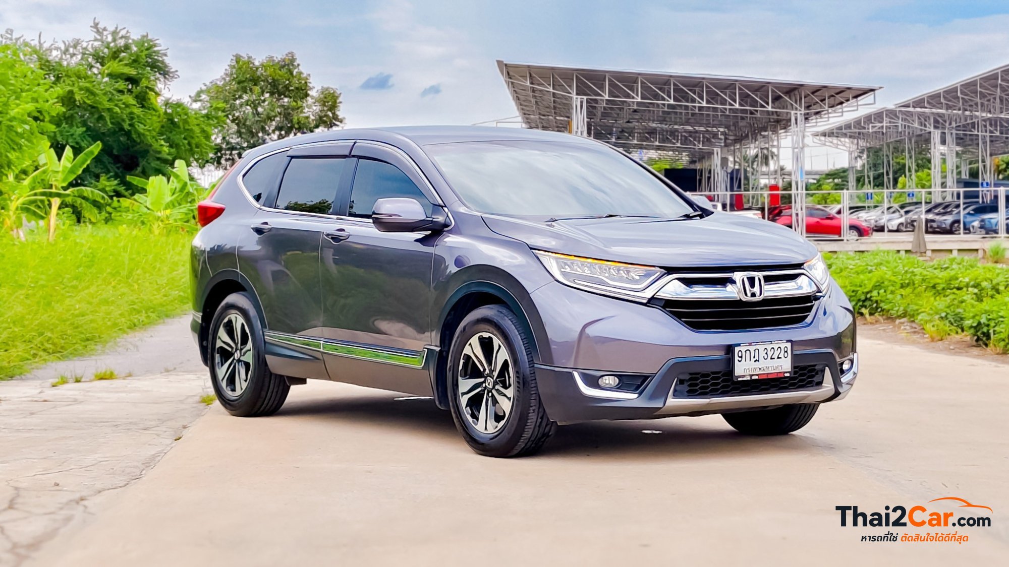 Honda CR-V SUV ขายดีอันดับ 1 ของ สายครอบครัวต้องเลิฟ สายลุยก็ชอบ เครื่องยนต์เบนซิน 2.4 ลิตร ภายในกว้าง ขับดี มั่นใจทุกเส้นทาง 2019